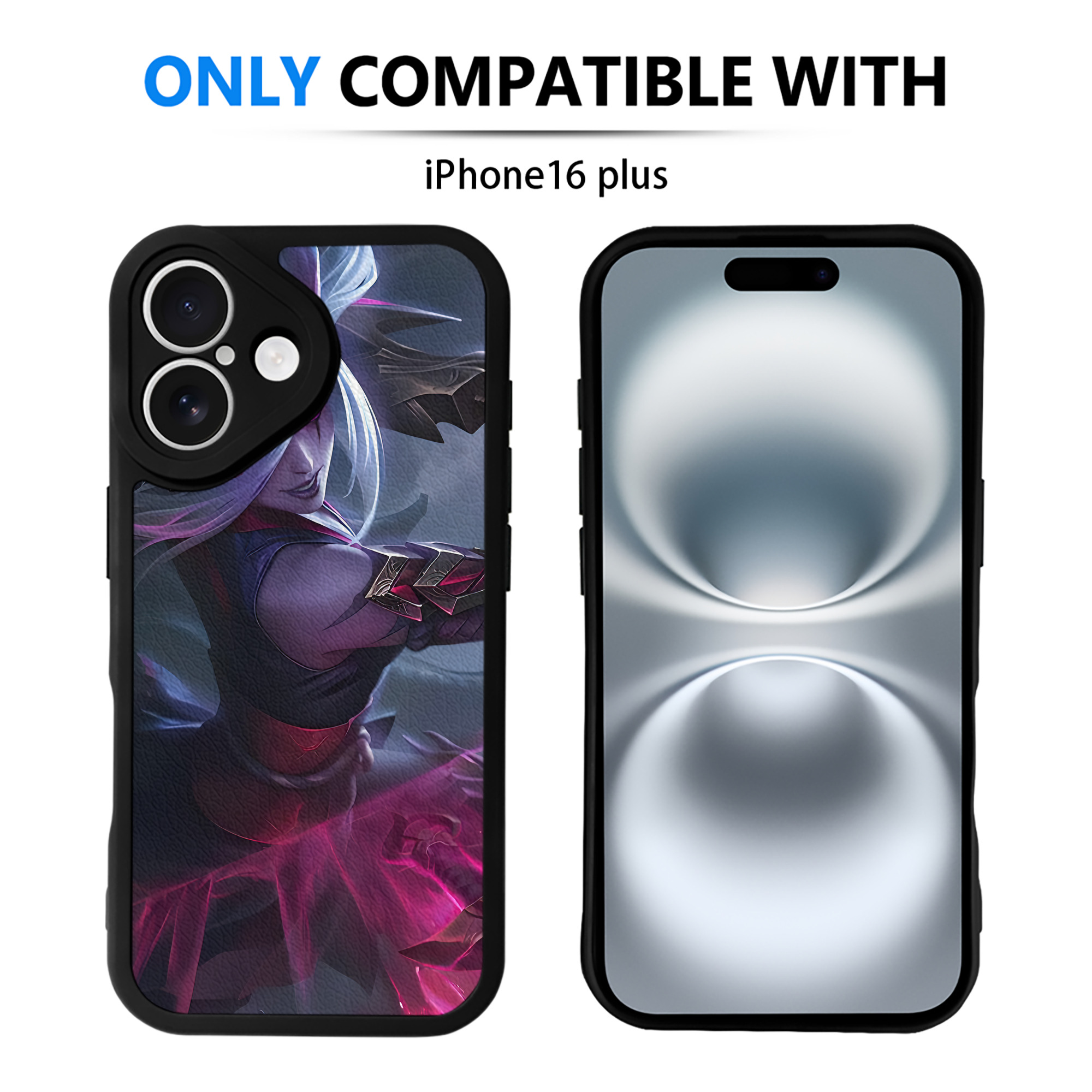 リーグ・オブ・レジェンド League of Legends LOL 【iPhone 16シリーズ対応】シリコンスマホケース（レザー調） 材質：シリコン